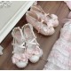 Sheep Puff Strawberry Love Shoes(Limited Pre-Order/4 Colours/Full Payment Without Shipping)